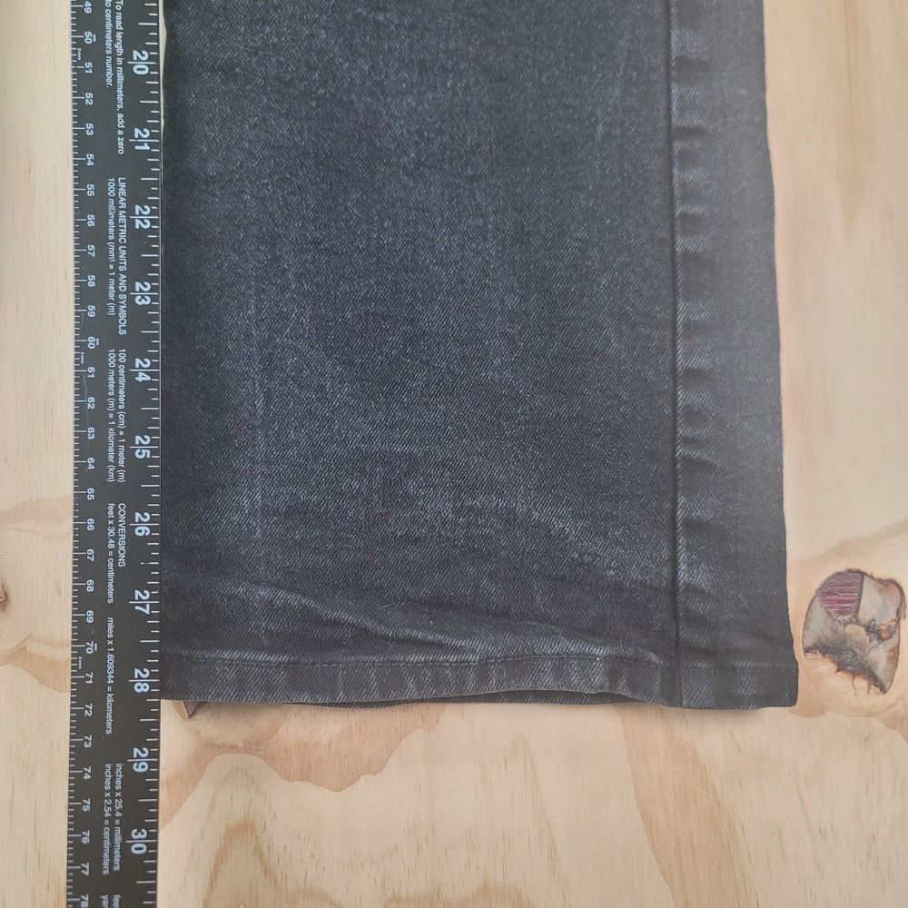 Cody James Wyatt Slim Bootcut Jeans Mens 36x28 Black Faded Western Stretch Denim - Picture 10 of 10